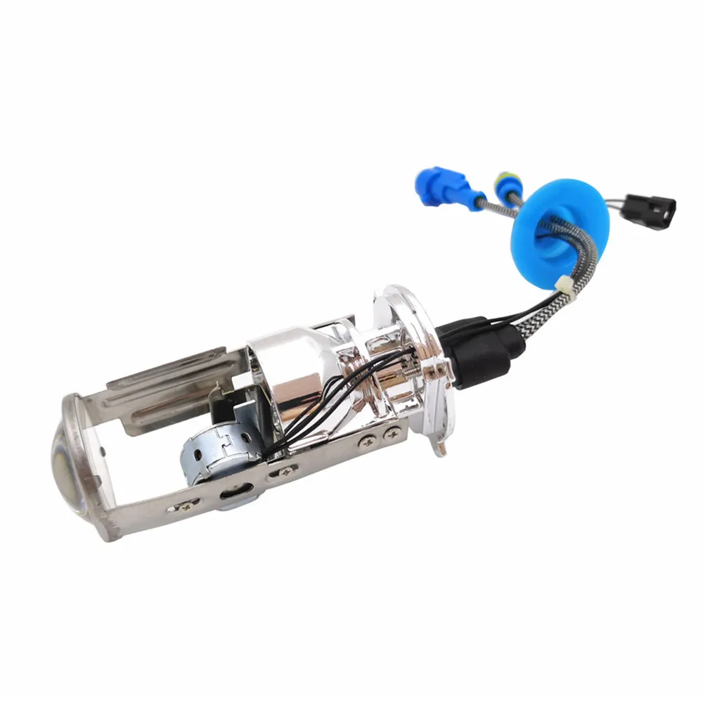 Для H4 мини Lossless HID автомобильное линзы проектора bi xenon H4 проектор 12В 55 Вт головной светильник HID лампы светильник лампа Hi/короче спереди и длиннее сзади) луч головной светильник s
