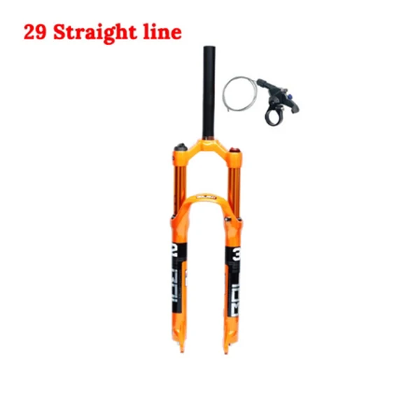 29er Straight Line Bolany велосипед передняя вилка велосипеда 26er/27.5er/29er дюймов 32 RL HL алюминиево-магниевого сплава стойкость воздуха масла демпфирования Велосипедная вилка mtb велосипед Запчасти - Цвет: 29er Straight Line