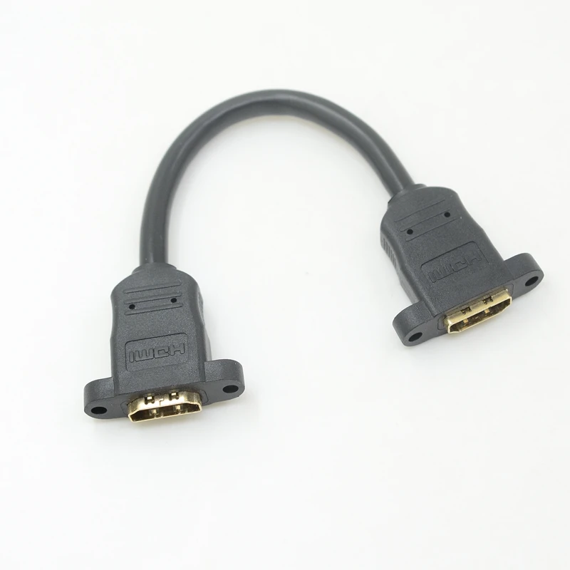 HDMI Женский к Кабель адаптер удлинитель 1080P 3D женскому удлинителю с винтовым