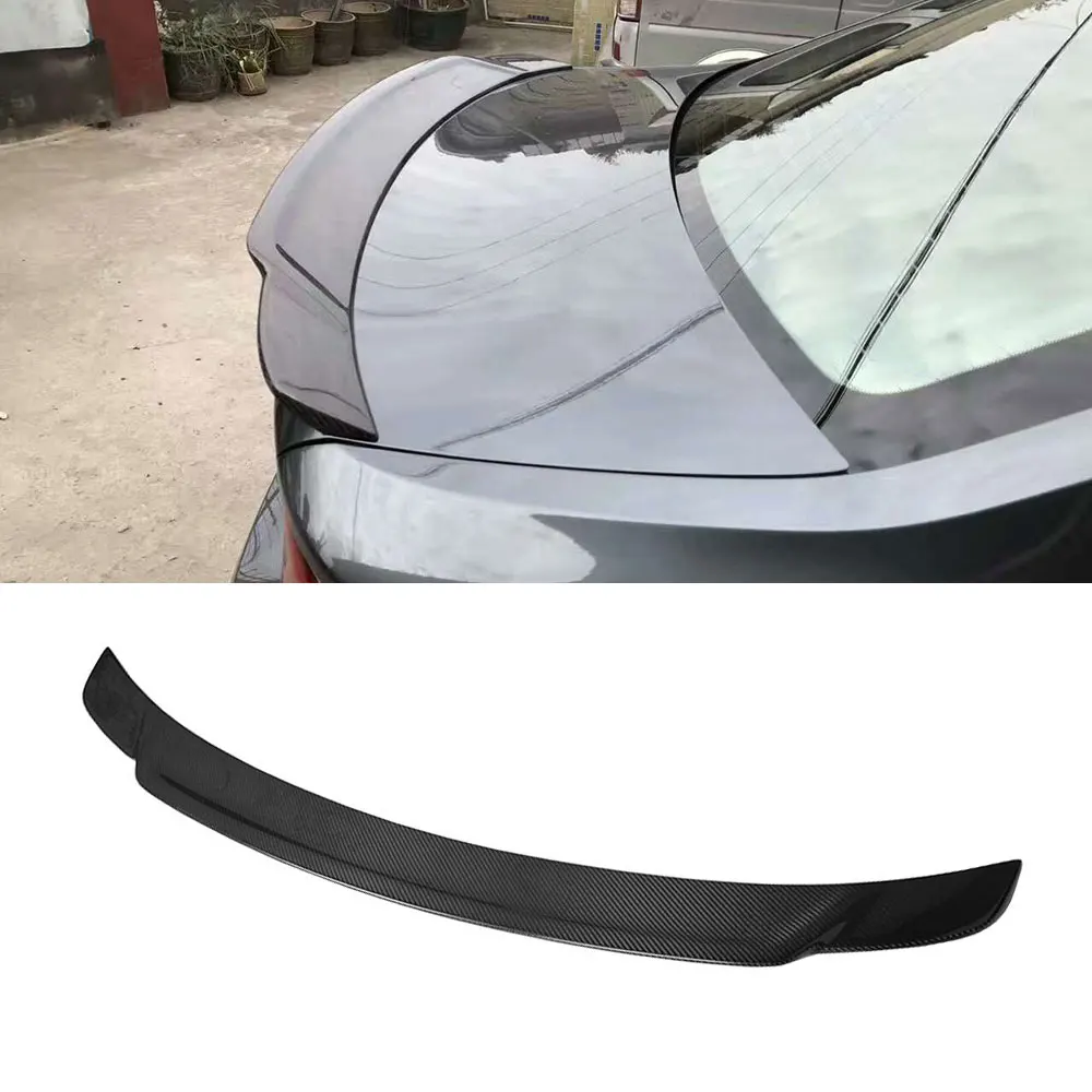Углеродного волокна задний спойлер для губ крылья BMW 2 серии F22 F23 F87 M2 218i 220i 228i M235i
