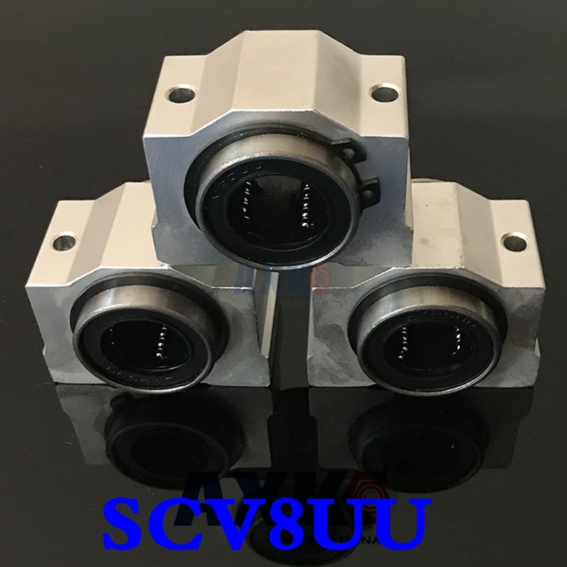 2021 реальные шарикоподшипники 4 шт. бесплатная доставка Sc8vuu Sc8v Scv8uu Scv8 линейный