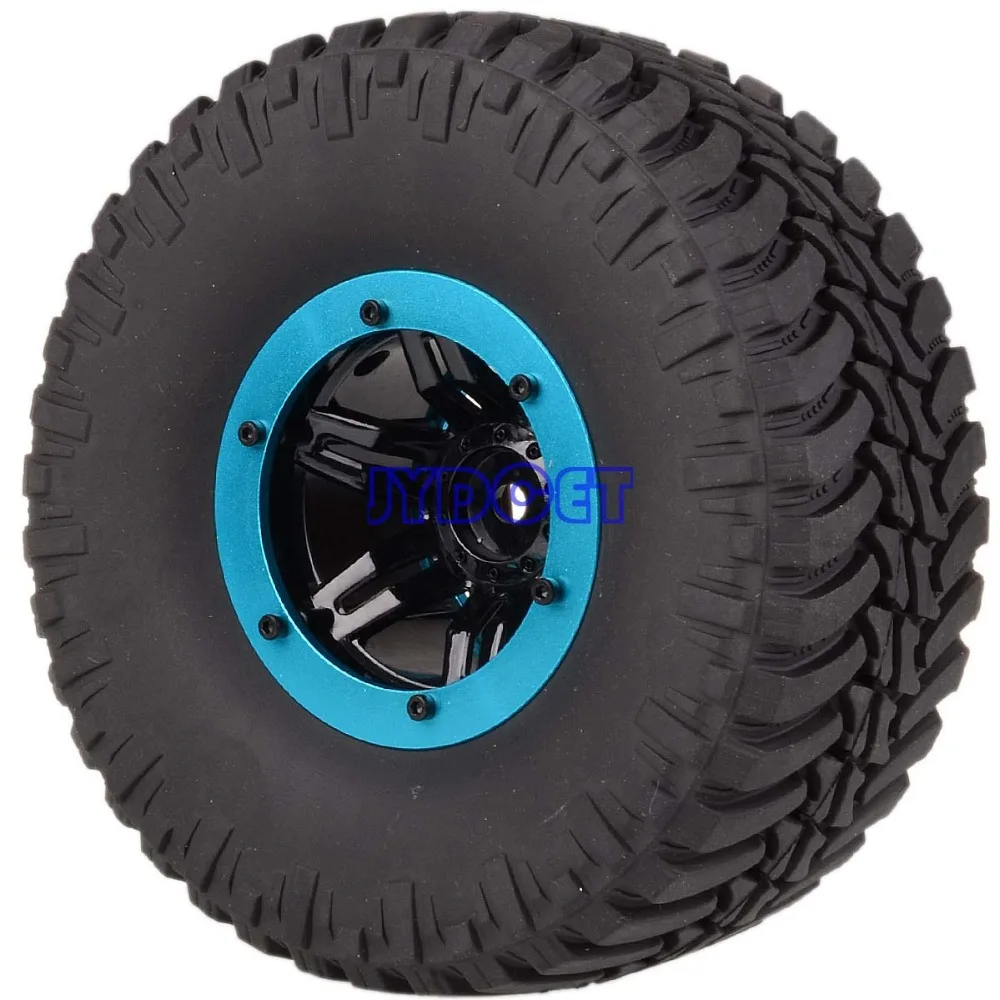 Колесный обод 4P 2 дюйма Hub &amp Super Swamper Rocks 130 мм шины 1:10 для RC 1/10 Rock Crawler RR10 D90 CC01 90025 |