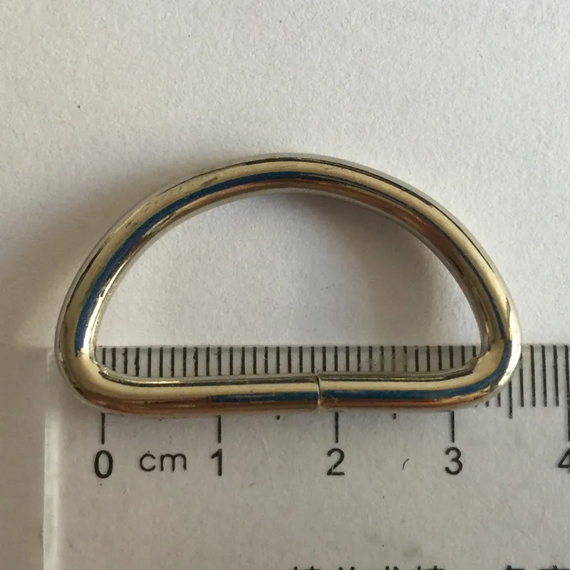 (1 шт./лот) 30мм металлическая пряжка в форме буквы D. Металлическое кольцо пряжки D. Полукруглая кнопка. Крепление для сумок и рюкзаков для альпинизма.