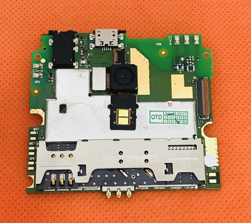 Б/у оригинальная материнская плата 1 ГБ ОЗУ + 8 Гб ПЗУ для Leagoo Z5 MT6580M Quad Core 3G WCDMA