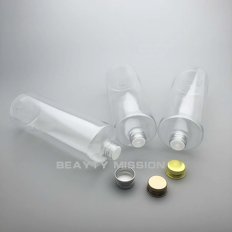 

500ML 12PCS/LOT Screw Cap Bottle, Clear Plastic Lotion Sub-bottling,Aluminum Lid,Shampoo Bottle,Empty Cosmetic Shampoo Container