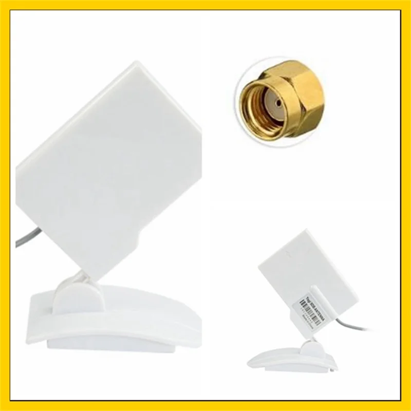 

2PCS 2.4g 9DBI wifi router antenna RP-SMA male connector (inner hole) omni antenna
