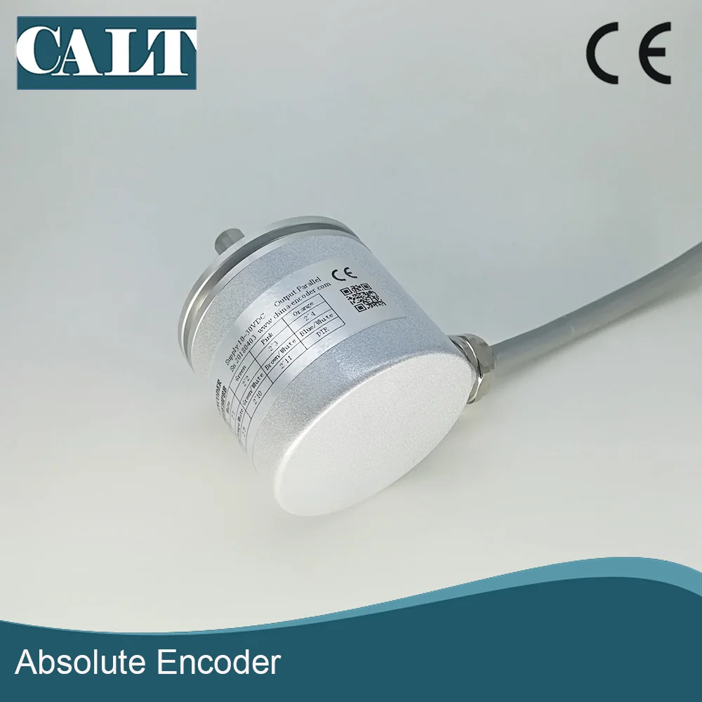 CAS60 Synchro12 биты 4096 6 мм вал RS485 RS422 SSI Modbus RTU 4-20mA CANBUS CANOPEN выход один ход абсолютный вращающийся регулятор