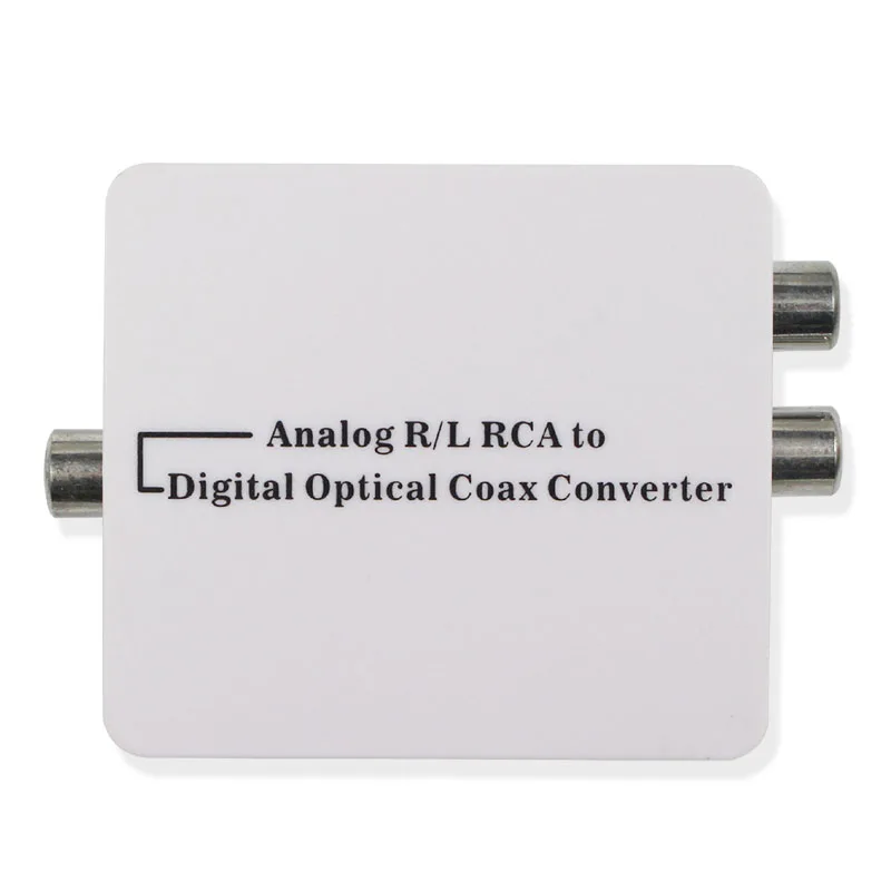Аналого-цифровой DAC аудио декодер оптический коаксиальный RCA Toslink аудио звуковой адаптер SPDIF декодер для Apple tv для Xbox 360 DVD