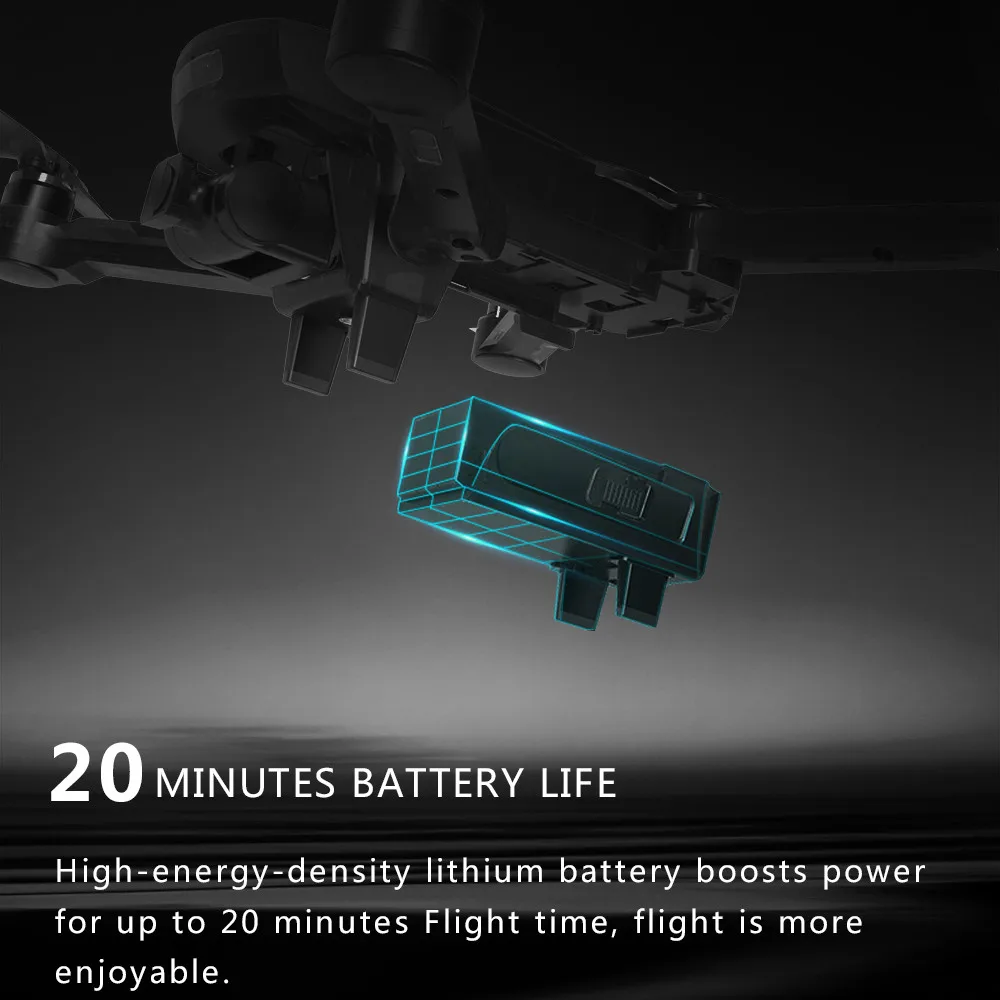 WIFI FPV Auto Follow GPS RC Racing Drone 1000M 20Mins Brushless Motor 1080P HD Camera WIFI FPV RC Quadcopter VS X8PRO B5W