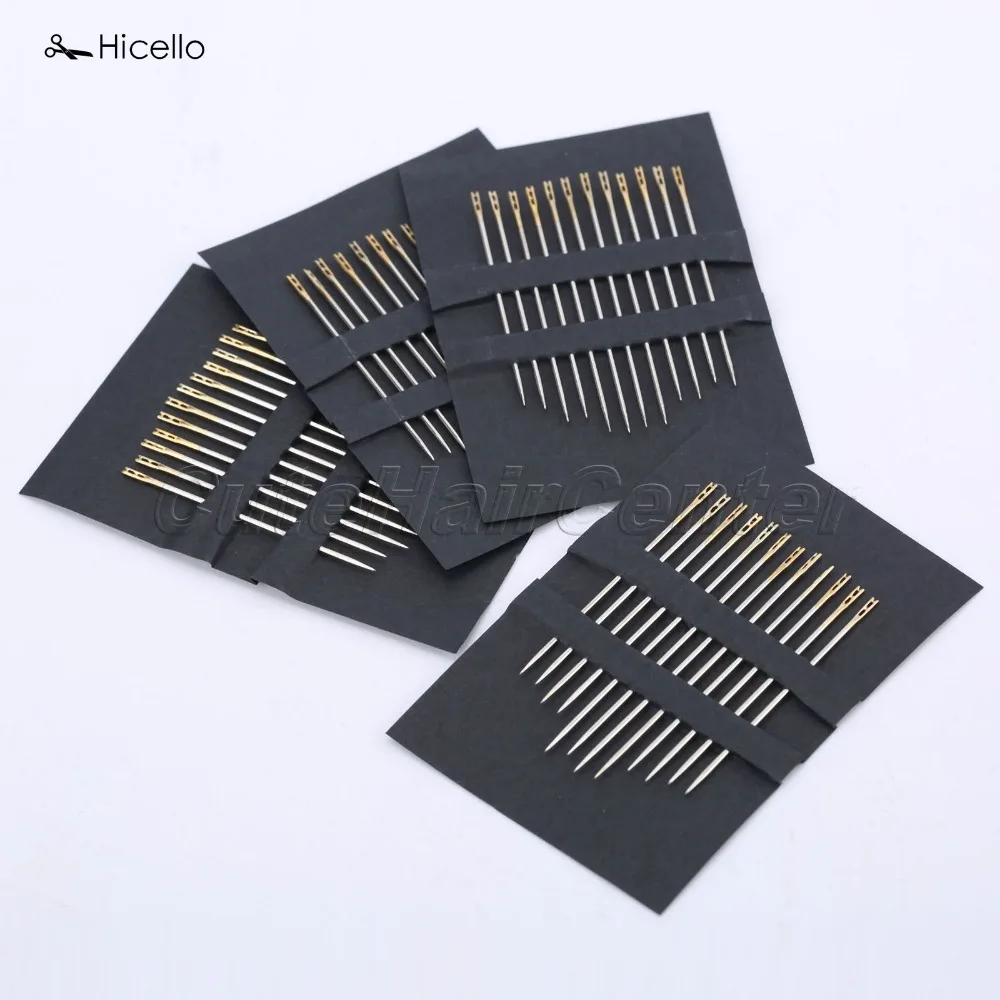 Hicello 12 шт./пакет иголки для шитья нитка иглы дома DIY Инструменты рукоделия costura