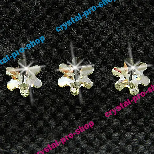 2826 оригинальные элементы Swarovski 5 мм прозрачный (001) Rivoli Снежинка Flatback 12 шт железо на