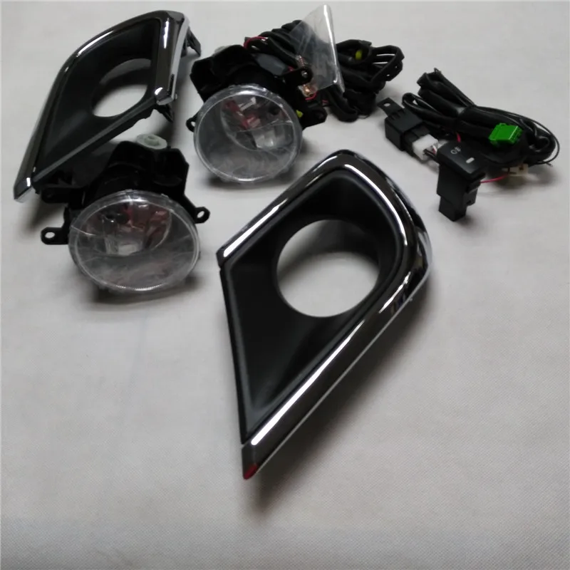 2014~2018 Innova fog light Free ship!halogen 4300k headlight vios corolla camry Hiace tundra sienna yarisInnova day lamp | Автомобили и