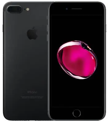 Apple iphone 7 plus 5,5 ''32 GB/256 GB мобильный телефон IOS 4G LTE смартфон с отпечатком пальца iphone 7 plus красный телефон - Цвет: matt black gray