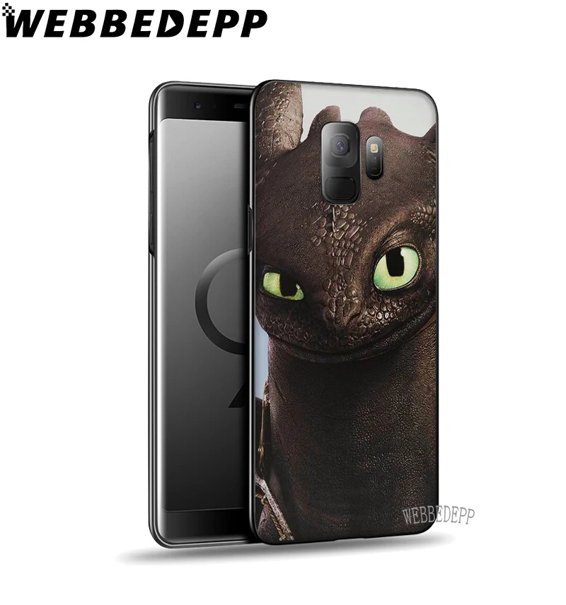 WEBBEDEPP Как приручить дракона Мягкий ТПУ чехол для Samsung Galaxy S6 S7 Edge S8 S9 S10 Plus