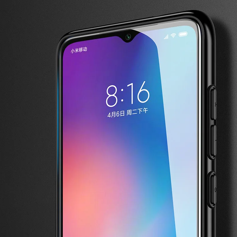 Чехлы Mi9 из искусственной кожи для Xiaomi Mi 9 чехол 6 39 '' держатель кольца на палец