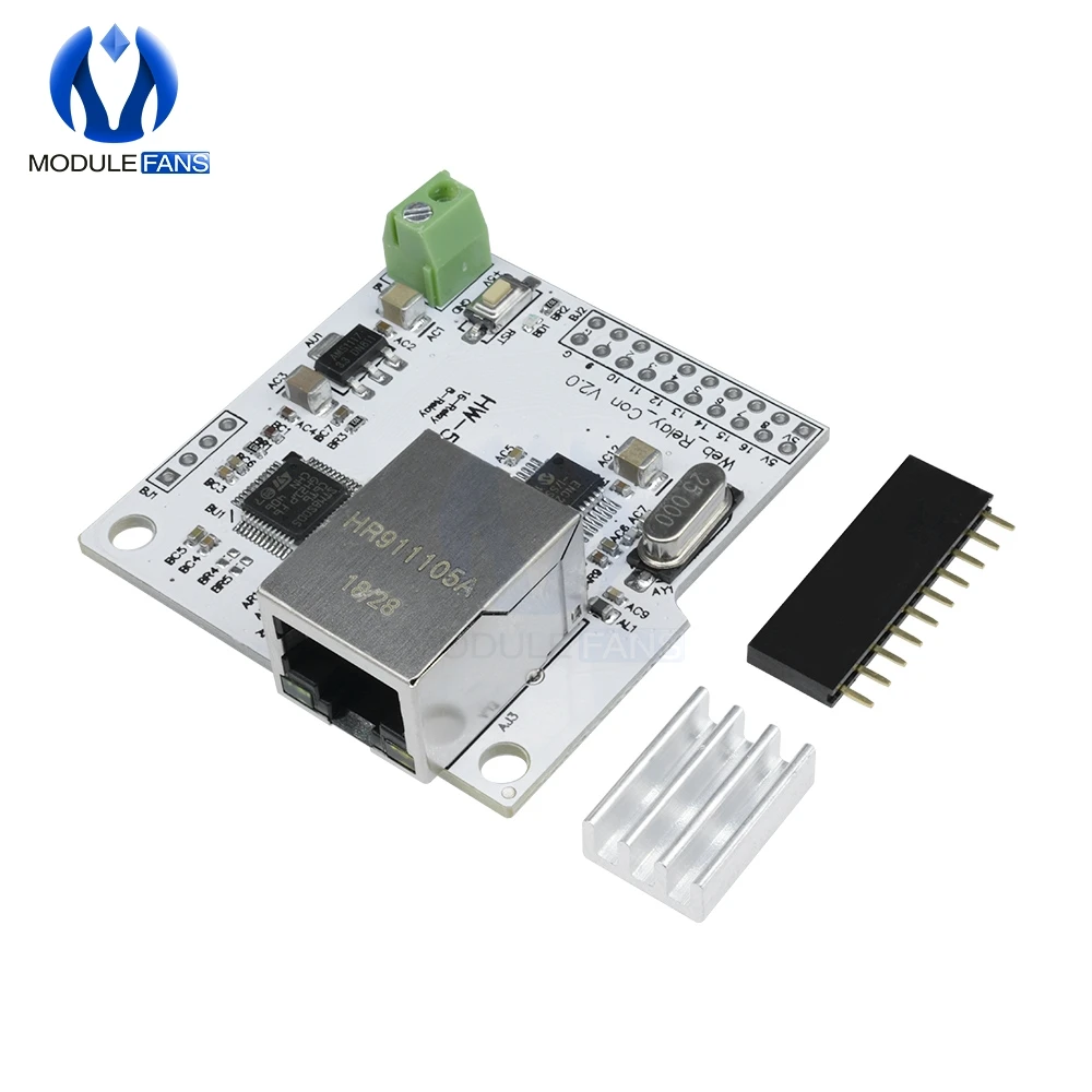 DC 5V 2A 8CH 8 канальный сетевой видеорегистратор способ 28J60 W5100 RJ45 сети Управление