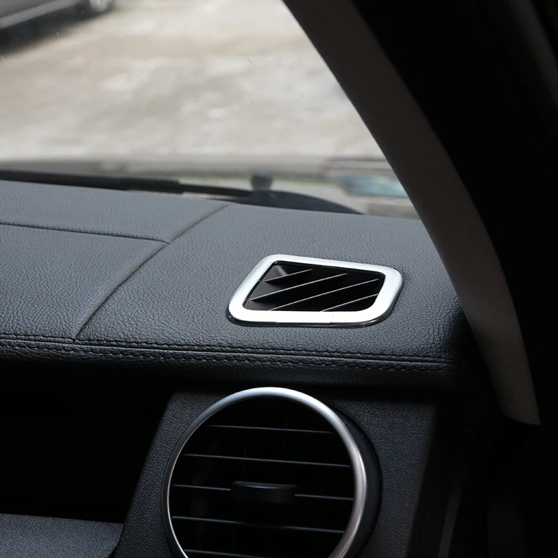 Chrome Interior Accessory Dashboard Air Outlet Sticker For Land Rover Discovery 4 LR4 2009-2015 Car Styling | Автомобили и