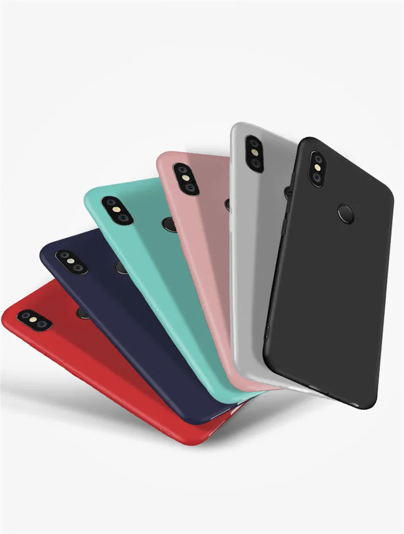 Удобный мягкий чехол карамельного цвета для Xiaomi Note 7 Pro Redmi 7Pro Xiaomi 9 SE PocoPhone F1 силиконовый чехол для телефона Redmi Go