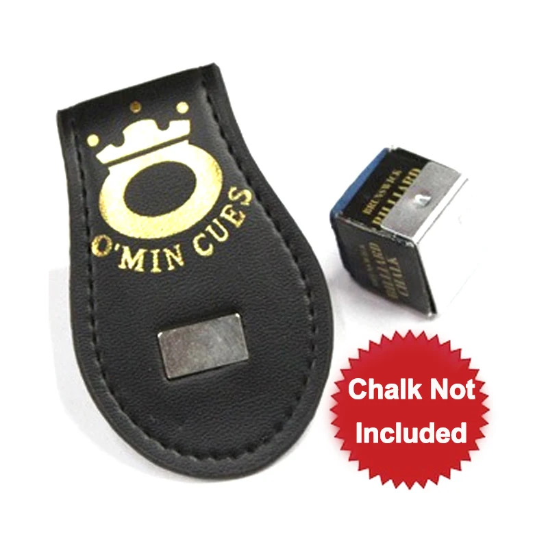 Магнитный держатель для снукера аксессуары из искусственной кожи Китай|chalk holder