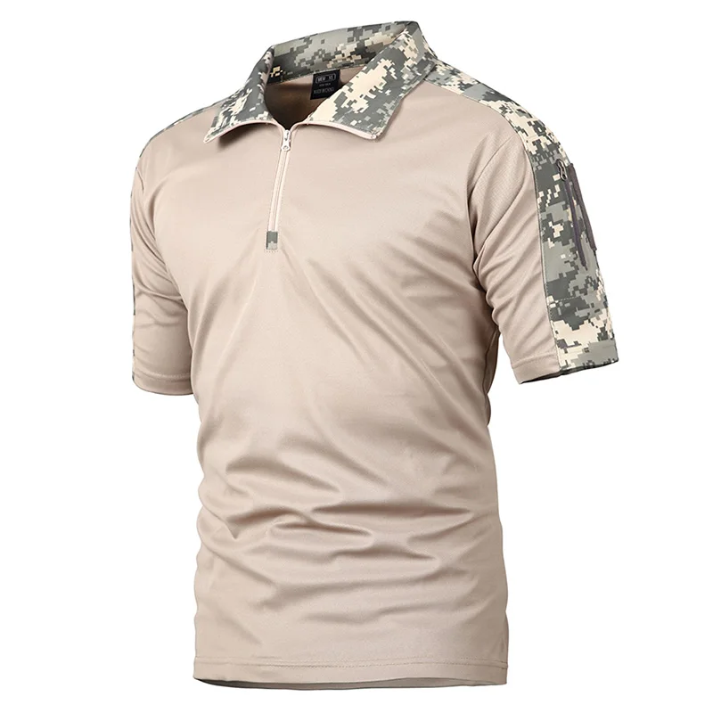Refire gear летняя тактическая камуфляжная Футболка мужская быстросохнущая военная форма футболка дышащая впитывающая армейская Боевая футболка - Цвет: ACU