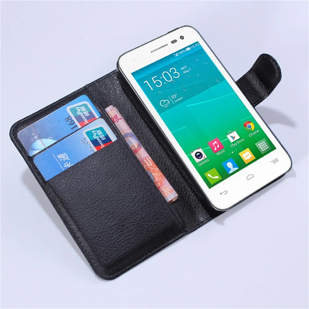 Cyboris в ретро-стиле из натуральной кожи чехол для Alcatel One Touch Pop S3 OT-5050 5050Y 5050X слот