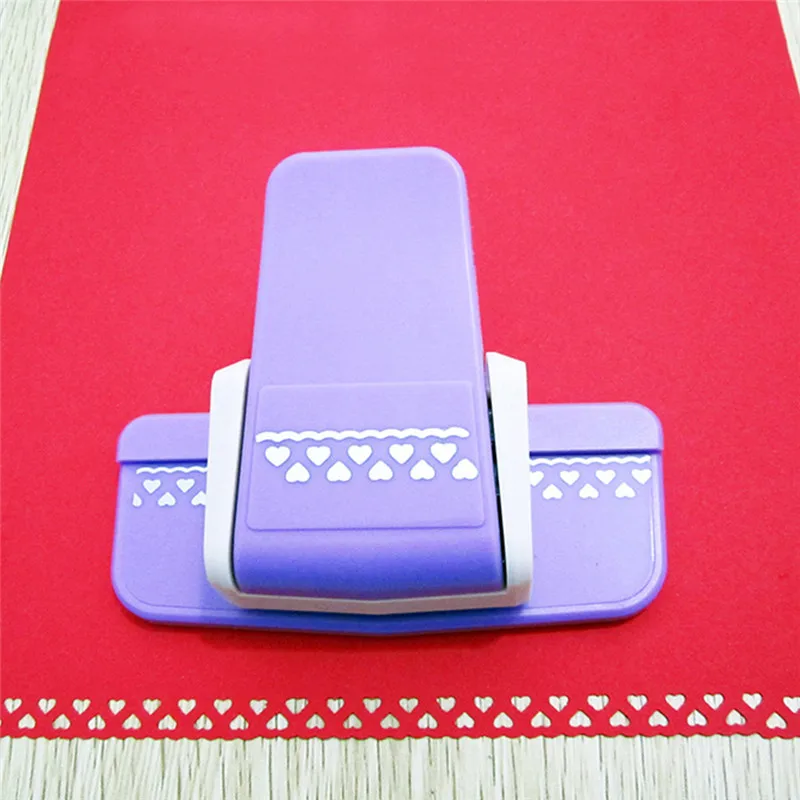 Heart YaMinSanNiO лёгкий цветок Дырокол фигурные дыроколы для машина для скрапбукинга бумага резка DIY Инструменты офисные канцелярские принадлежности - Цвет: Heart