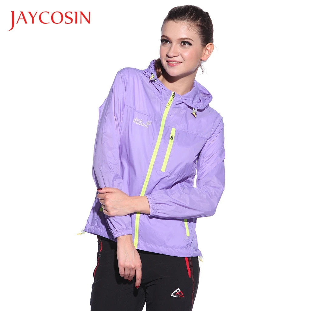 Женская и Мужская ветрозащитная куртка JAYCOSIN быстросохнущая для езды на
