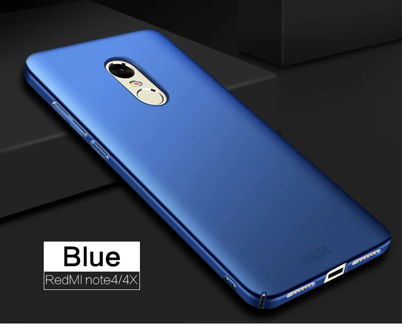 Для Xiaomi Redmi Note 4 MOFI чехол жесткий чехол для Xiaomi Redmi Note 4 чехол Высокое качество телефон оболочка для Redmi Note 4