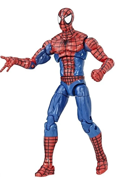 Лиловый Marvel 3,75 1/18 Человек-паук Капитан Америка Auchuang Kraven Охотник Дэдпул Магнето Коллекция фигурка для фанатов подарок - Цвет: Лиловый