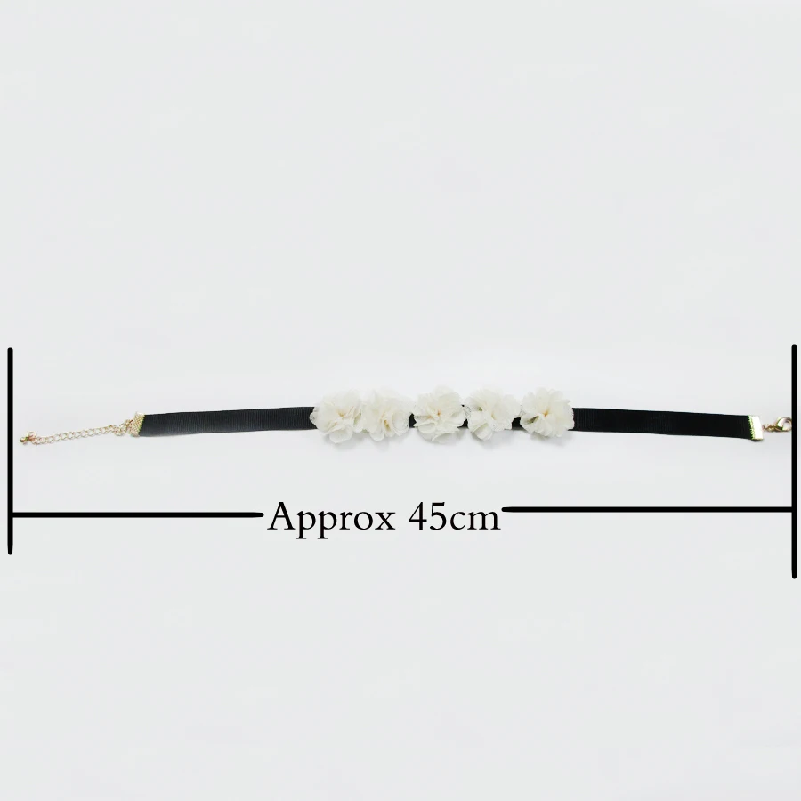 Черная лента в стиле Харадзюку 4 цвета | Украшения и аксессуары