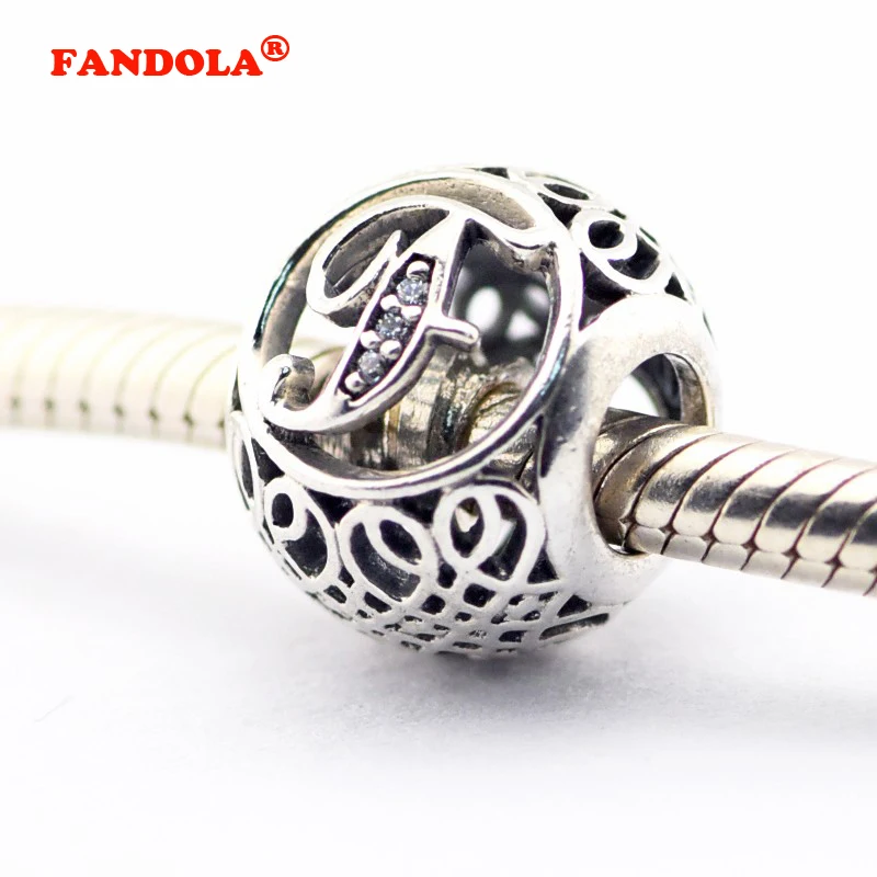 Ювелирные изделия из серебра 925 пробы подходят для браслетов Pandora с шармами