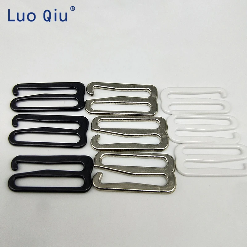 

Painted silver type 9 metal bar Buckles clips for Lingerie Adjustment accessories DIY belt buckle garment 100 pcs/lot 20mm