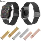 Ремешок HOCO ML из нержавеющей стали для Apple Watch Series 1, 2, 3, 4, 5, сменный Браслет для iWatch 44, 42, 40, 38 мм