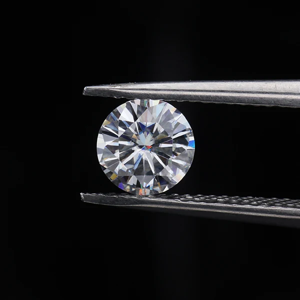 Продажа 2 шт/упак. 6 5 мм цвет GH Moissanite Свободный Камень VVS1 Тест Положительный для