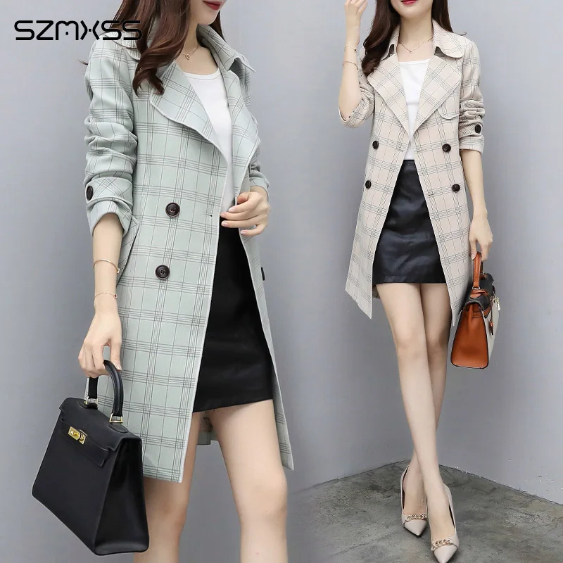 Новинка осени 2018 пальто и куртки из органической кожи Корейская клетчатая куртка