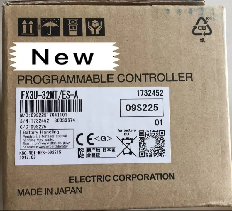 Гарантия 1 год новый оригинал в коробке FX3U-16MR/ES-A FX3U-16MT/ES-A FX3U-32MR/ES-A FX3U-32MT/ES-A |