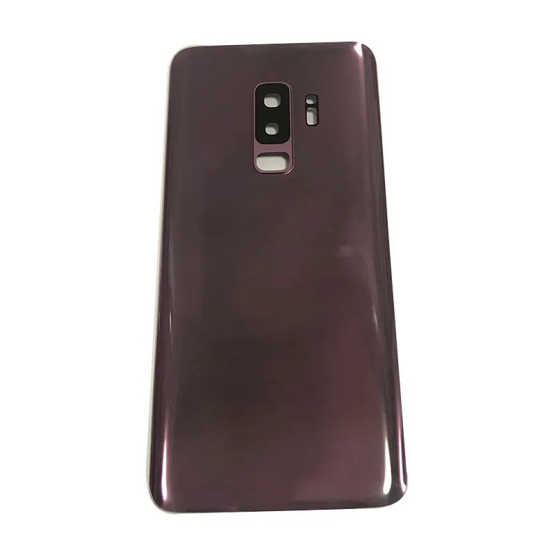 Замена заднего стекла для Samsung Galaxy S9 + Plus G965 G965F Крышка батарейного отсека задняя