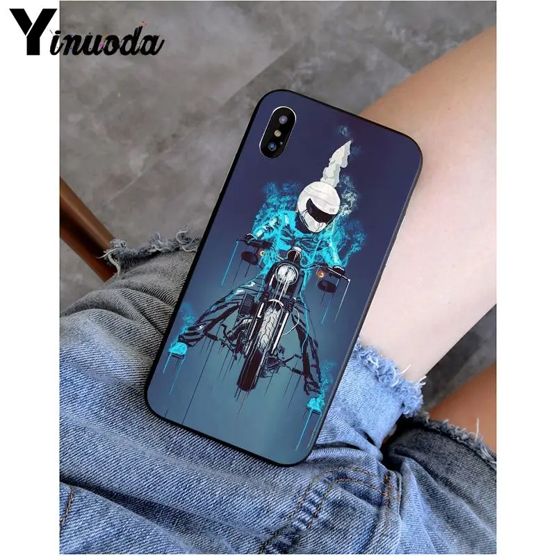 A7 Yinuoda мото внедорожный мотоцикл спорт новинка чехол для телефона Fundas чехол для iPhone 8 7 6 6S Plus 5 5S SE XR X XS MAX Coque Shell - Цвет: A7