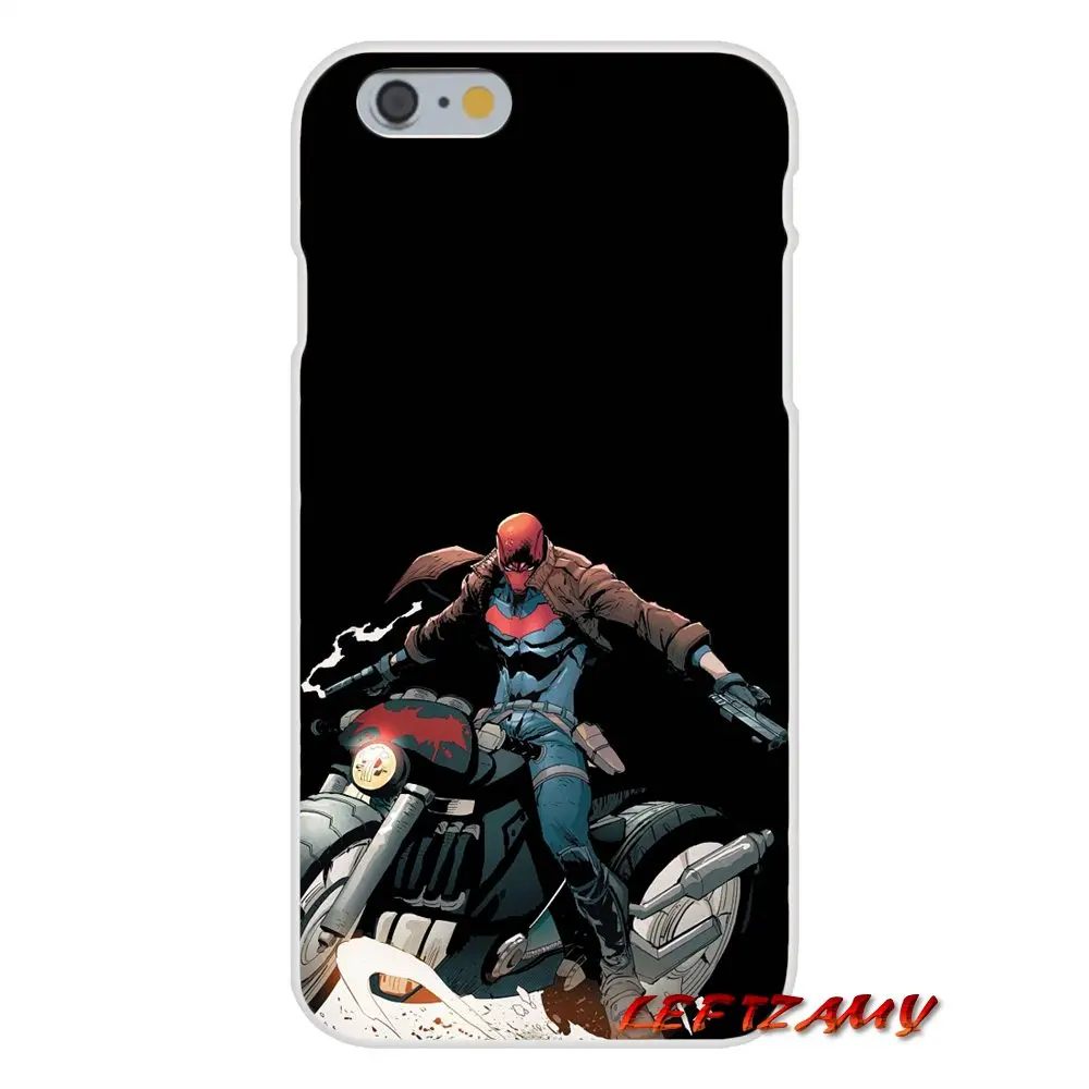 Аксессуары чехлы для телефонов DC Batman Red Hood Для Samsung Galaxy S4 S5 MINI S6 S7 edge S8 S9 S10 Plus Note 3 4 5 8