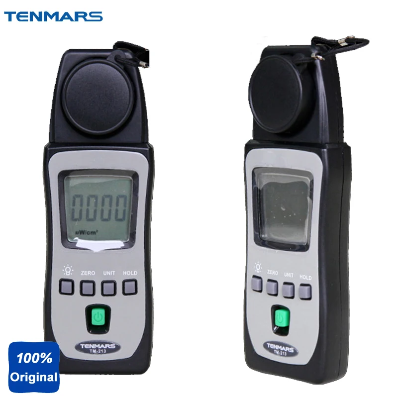 Мини УФ UVA UVB UVAB Ультрафиолетовый измеритель уровня света 290нм ~ 390нм TENMARS TM213|tenmars| |