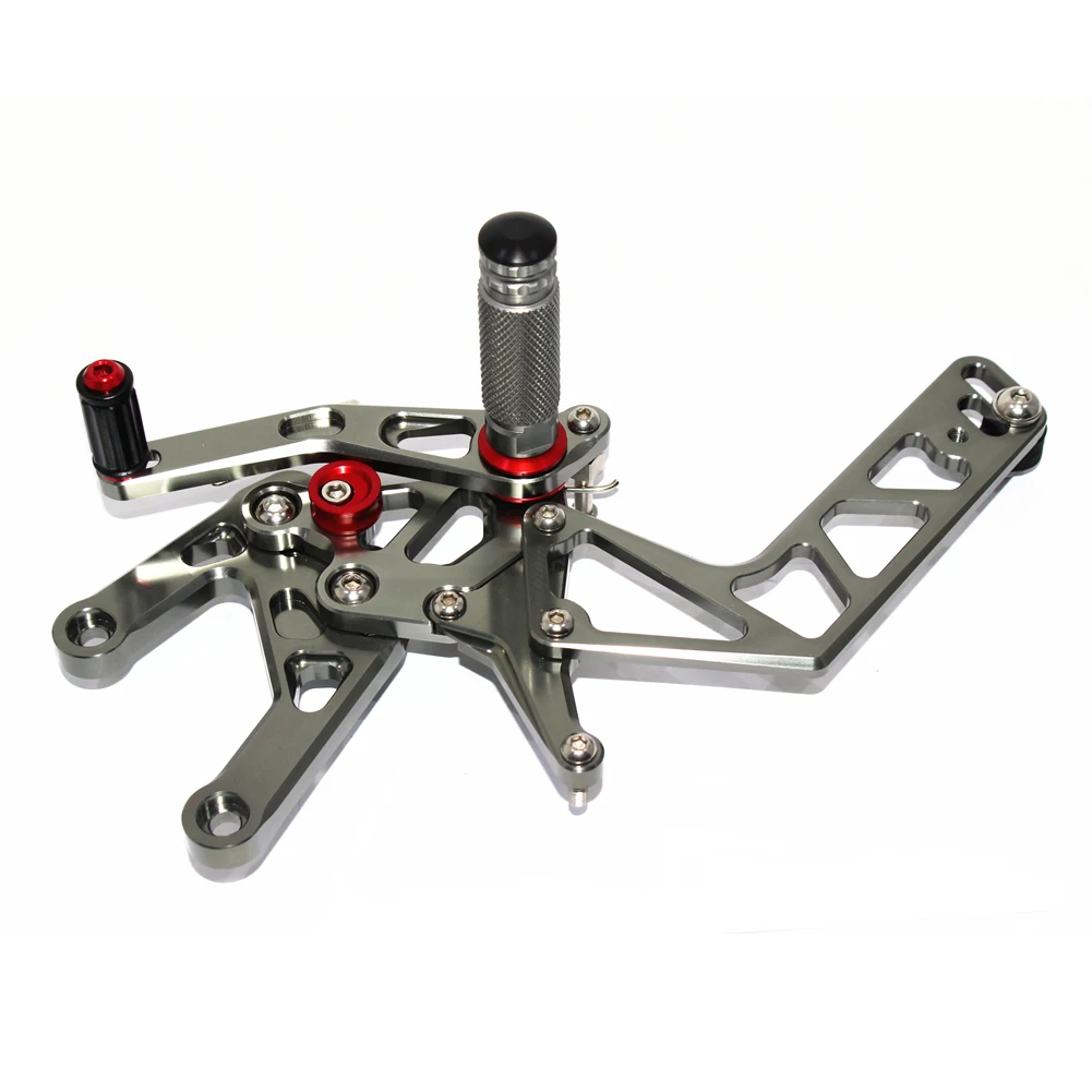 Для Yamaha YZF R1 ЧПУ Регулируемые подножки для ног Rider Rearsets педаль для ног