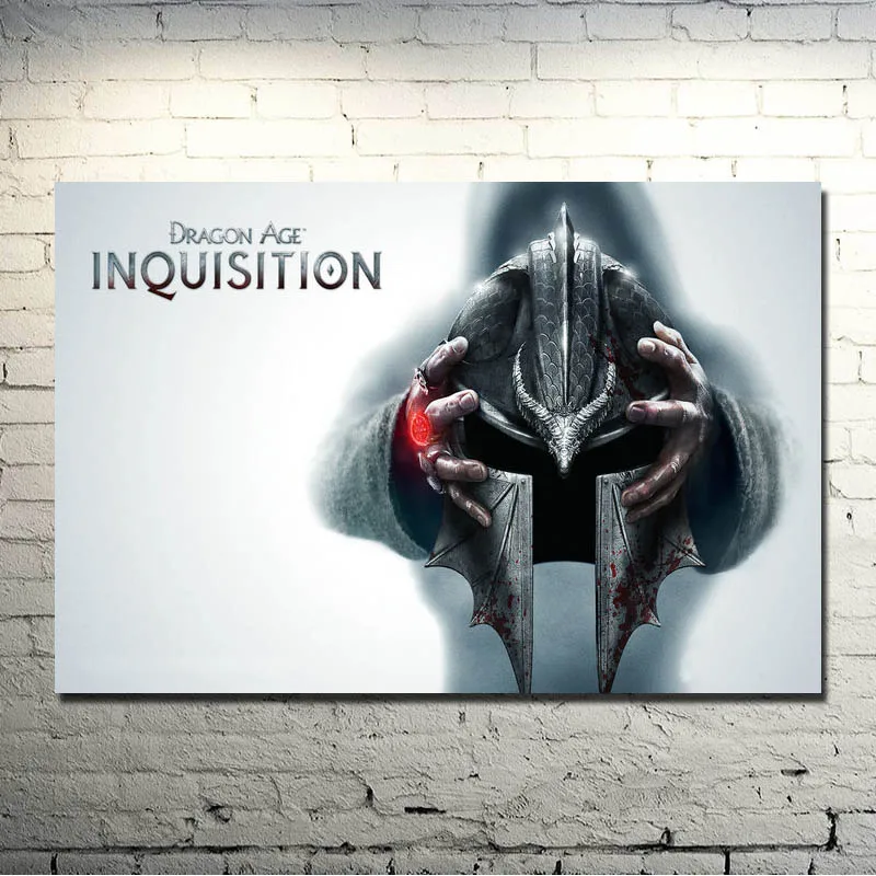 Дракон Возраст 3 ответим на все Горячая игра искусство шелка печати плакатов 13x20