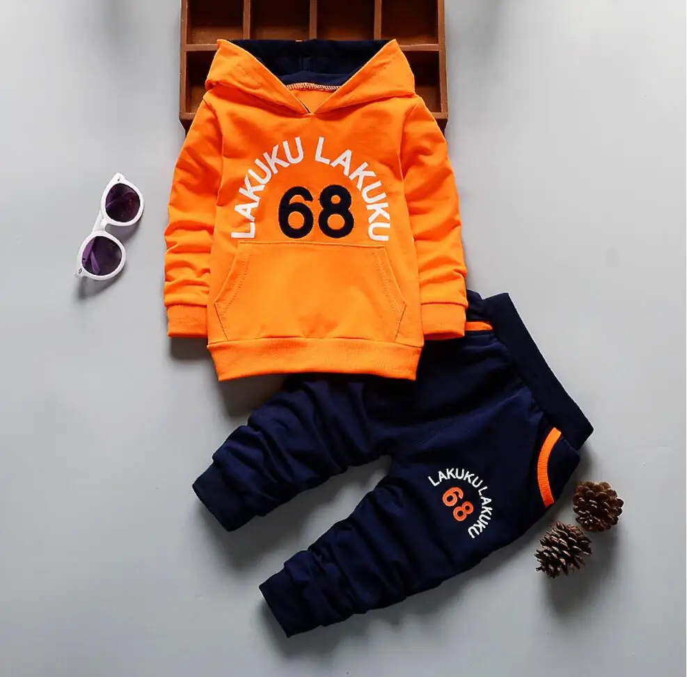 Комплект одежды criancas Menino Roupa do bebe Define 100% algodao Criancas толстовки Terno Dos Esportes 1-5 t Das Meninas M |