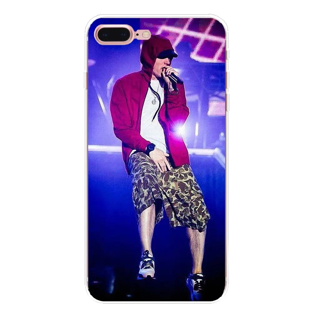 Eminem For Huawei G7 G8 P7 P8 P9 Lite Honor 4C 5X 5C 6X Mate 7 8 9 Y3 Y5 Y6 II 2 Pro 2017 Silicone Phone Shell Cover |