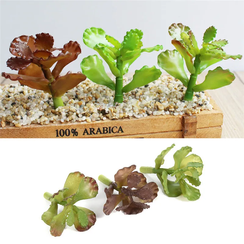 Мини кукурузный Мак искусственные суккуленты для рукоделия флористика