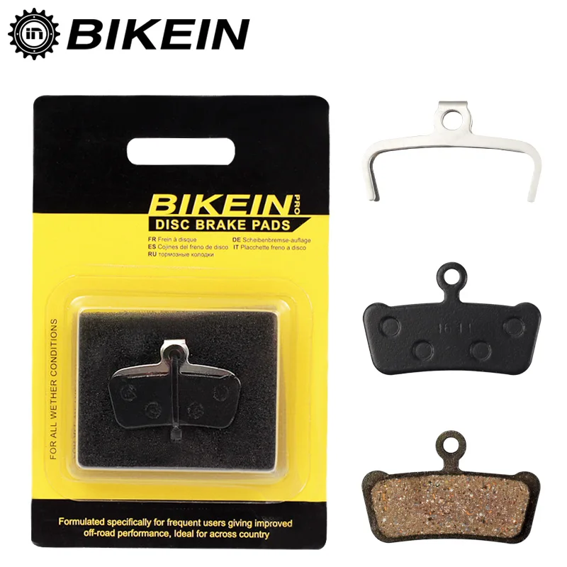 Велосипедные дисковые Тормозные колодки BIKEIN 4 пары из смолы для SRAM Guide RSC/RS/R Avid XO E7