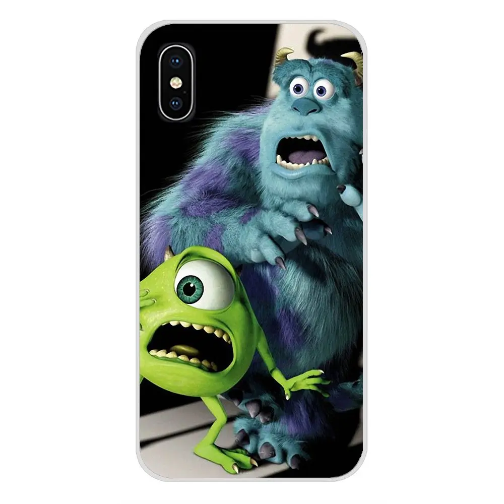 For Sony Xperia Z Z1 Z2 Z3 Z5 compact M2 M4 M5 C4 E3 T3 XA Huawei Mate 7 8 Y3II Flip Style Cute Monsters Movie Cell Phone Covers | Мобильные