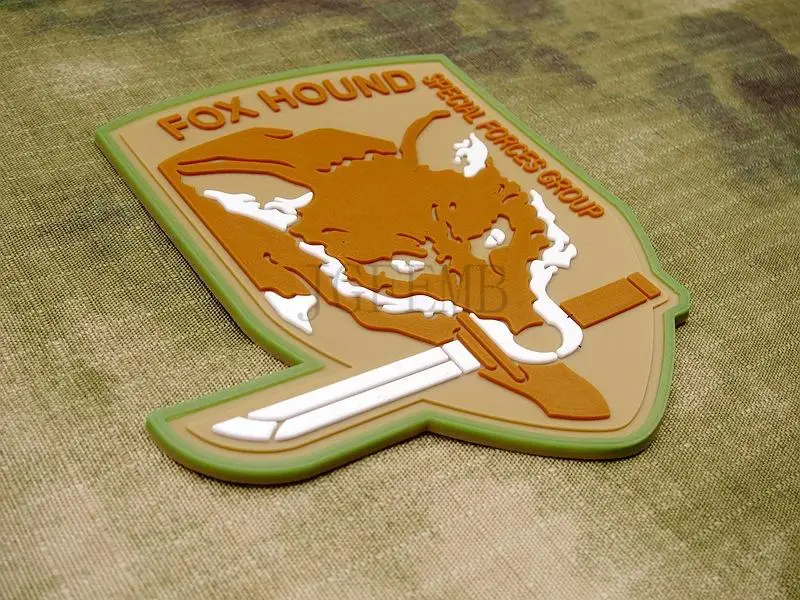 Мультикам MGS FOXHOUND особая сила Группа 3D ПВХ патч PB1417 | Дом и сад