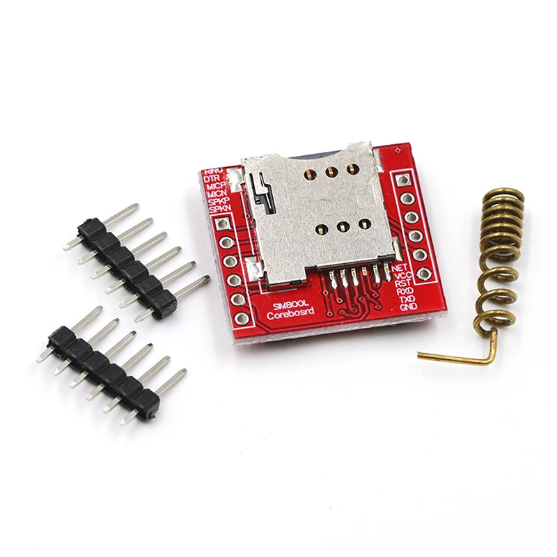 Мини маленький модуль SIM800L GPRS GSM карта MicroSIM Core Беспроводная плата Quad-band ttl последовательный порт с антенной для Arduino