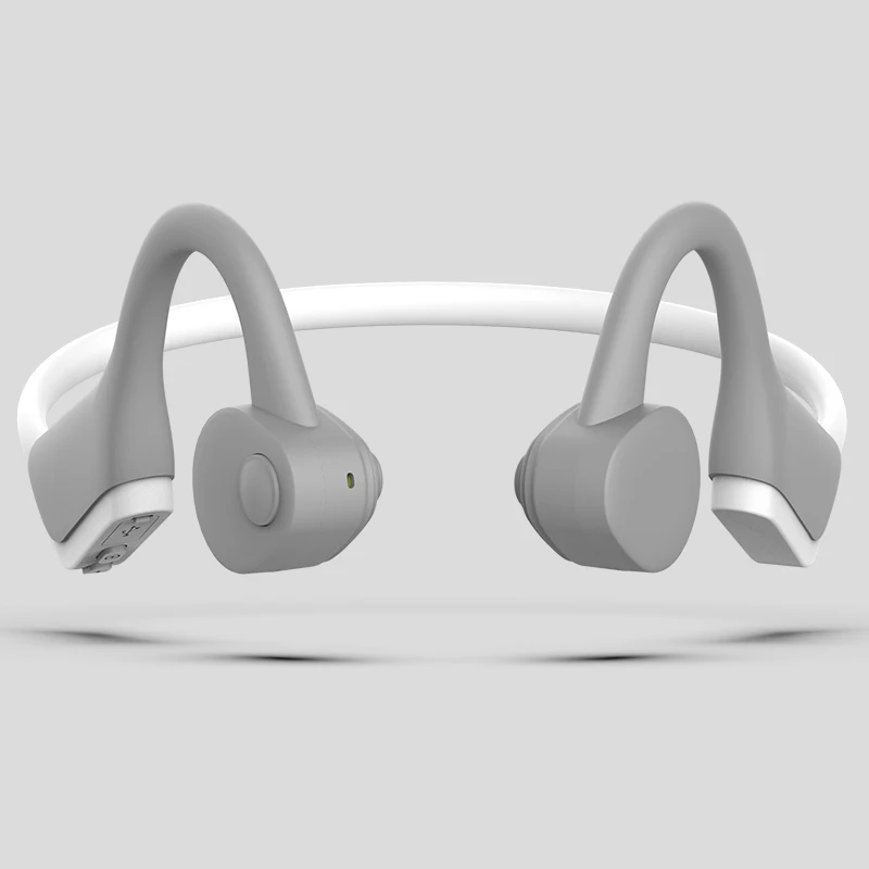 White(J20) Оригинальные наушники Bluetooth 5,0, наушники с костной проводимостью, Беспроводные спортивные наушники, гарнитура с громкой связью, поддержка, Прямая поставка - Цвет: White(J20)